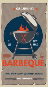 BBQ Digitalt display (9:16) template