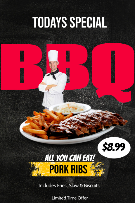 Copy of bbq | PosterMyWall