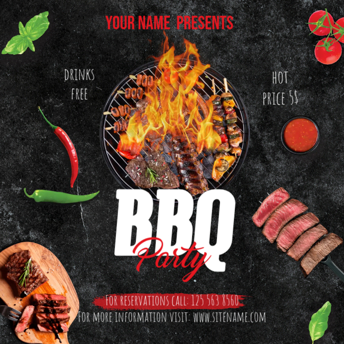 BBQ Template | PosterMyWall
