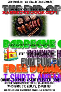 bounce house flyer template
