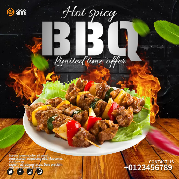 Copy of Bbq Menu | PosterMyWall