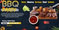 BBQ Party Ads Image partagée Facebook template