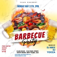BBQ Party Instagram Post template