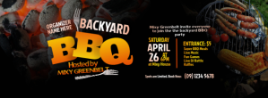 BBQ party Facebook Cover Photo template