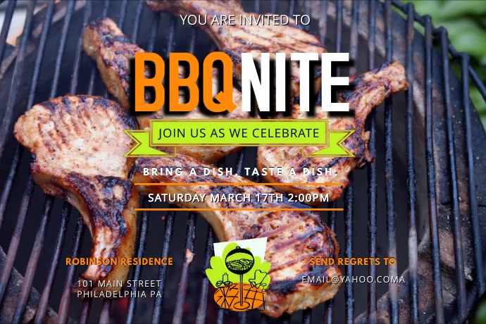 BBQ Template | PosterMyWall