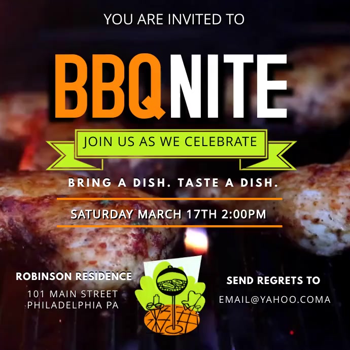 BBQ Template | PosterMyWall