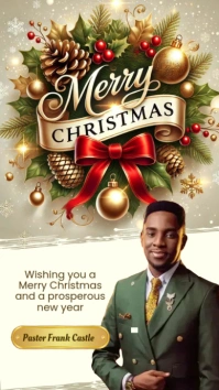 seasons greetings (1) Historia de Instagram template