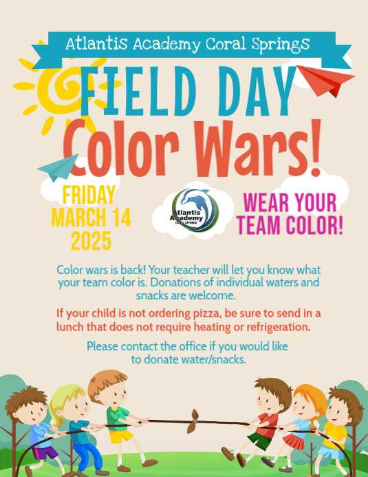 Copy of Pink Kids Field Day Flyer Template PosterMyWall