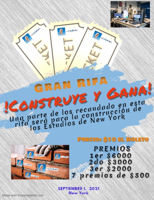 Copy of Copia de Raffle Giveaway Flyer Template | PosterMyWall