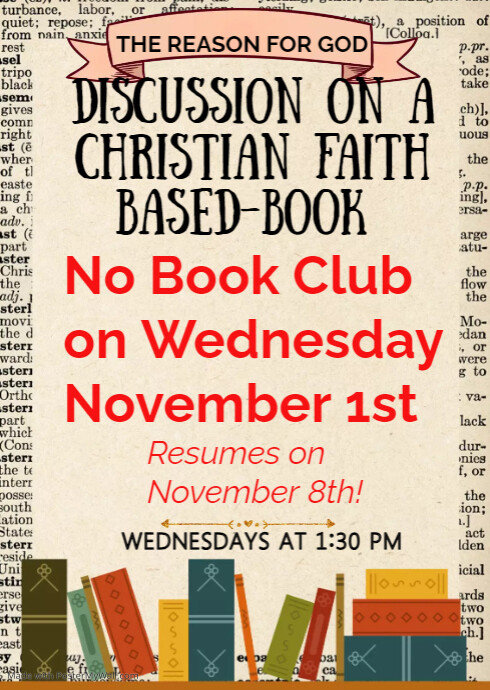 Library theme party invitation A6 template