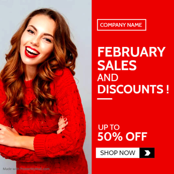february sales and discounts fashion retail a