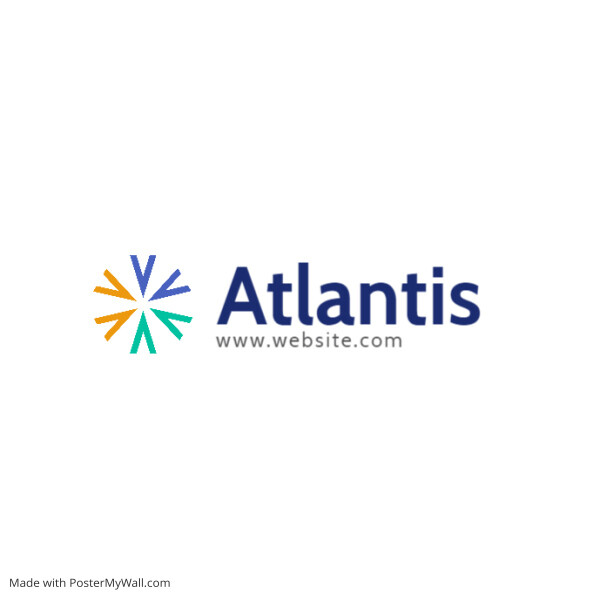 modern minimal colorful star icon logo templa