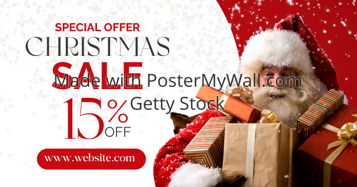 special offer Christmas sale facebook adverti