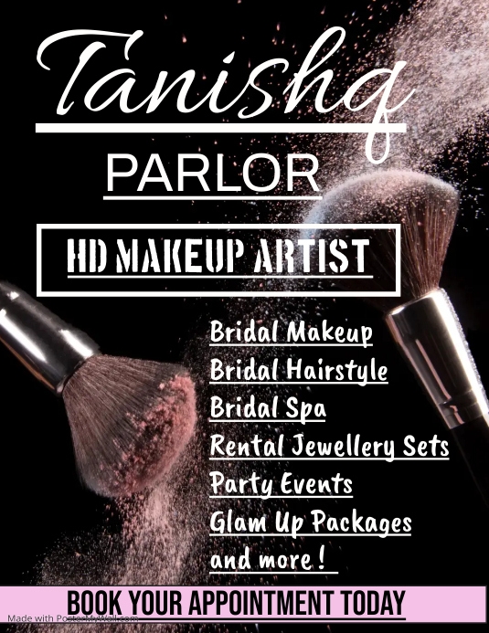 Copy of Makeup Appointment PosterMyWall