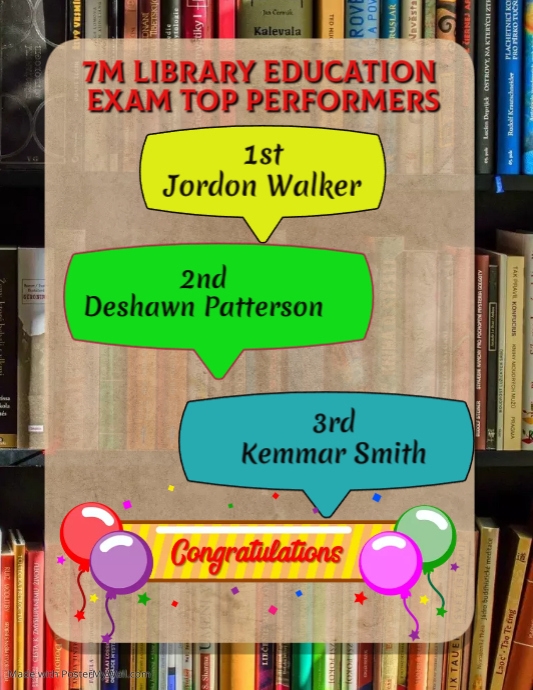 editable used book sale flyer template PosterMyWall