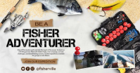 Be a Fisher Adventurer template