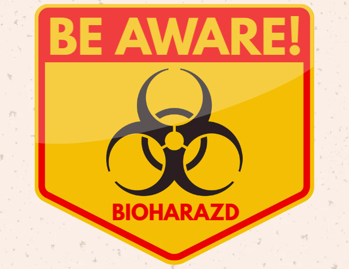 Be Aware Template Sign | PosterMyWall