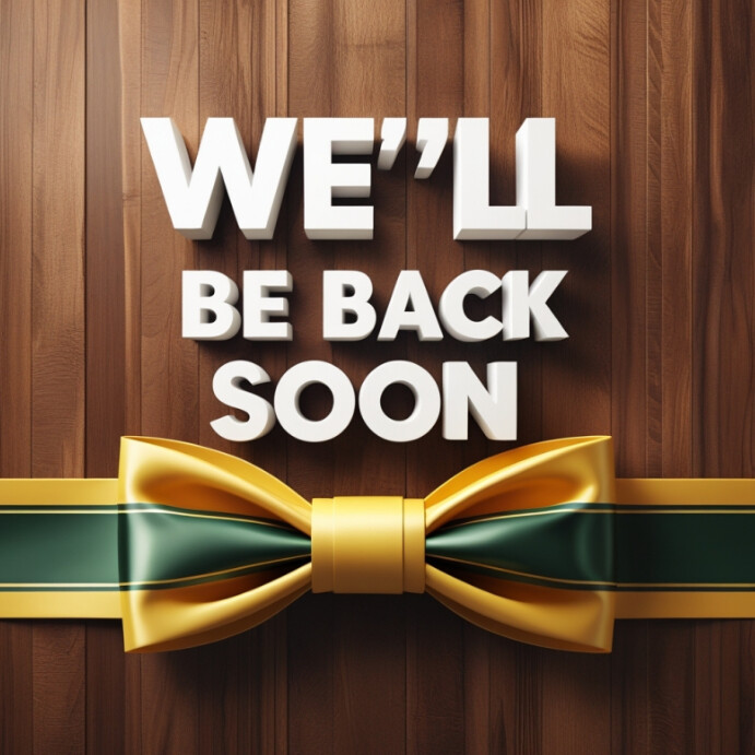 Be back shortly Template | PosterMyWall