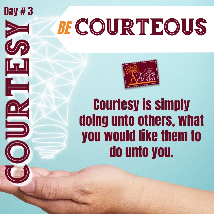 Copy of Be Courteous | PosterMyWall