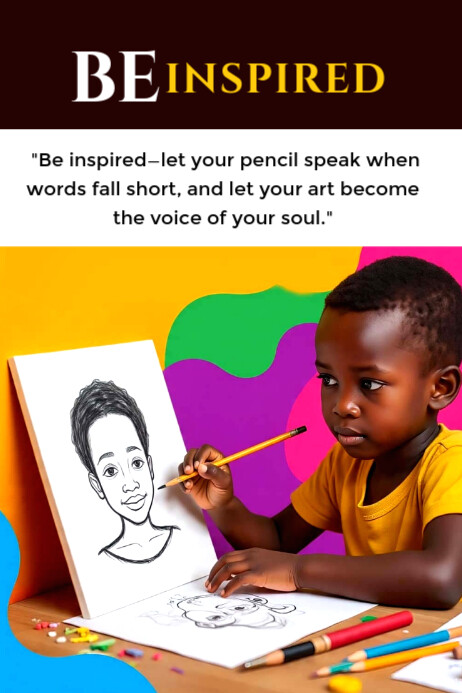 Be inspired Template | PosterMyWall