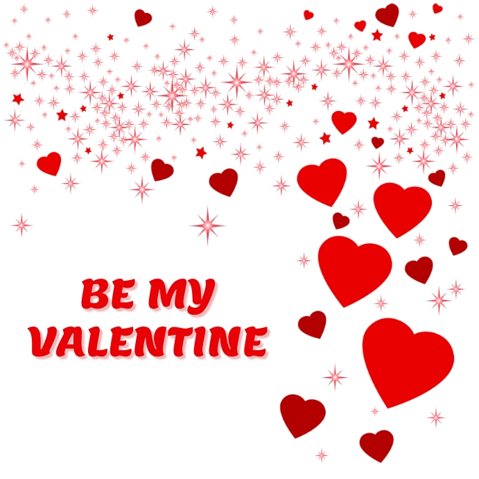 Be My Valentine Template | PosterMyWall