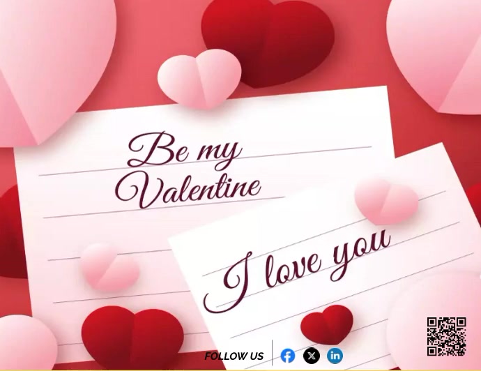 be my valentine Template PosterMyWall