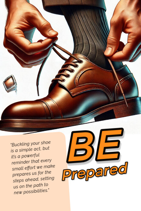Be prepared Template | PosterMyWall