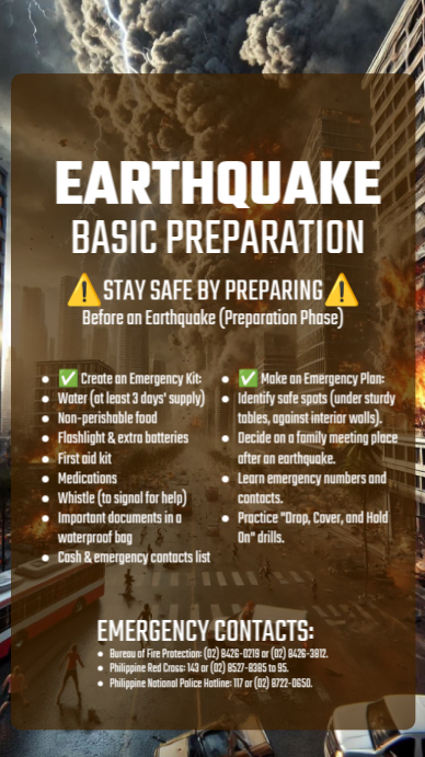 Be Ready Before It Strikes Instagram Story template