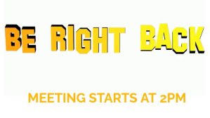 Be Right Back Sign Posters Template | PosterMyWall