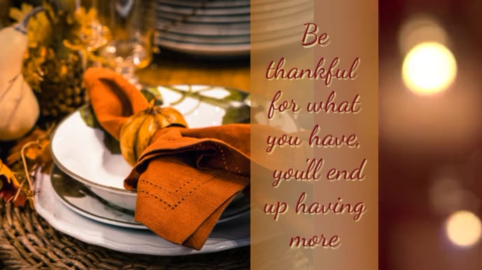 Be Thankful Template PosterMyWall