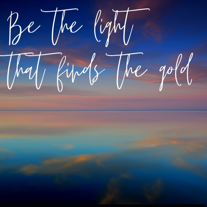 Be The Light Template PosterMyWall