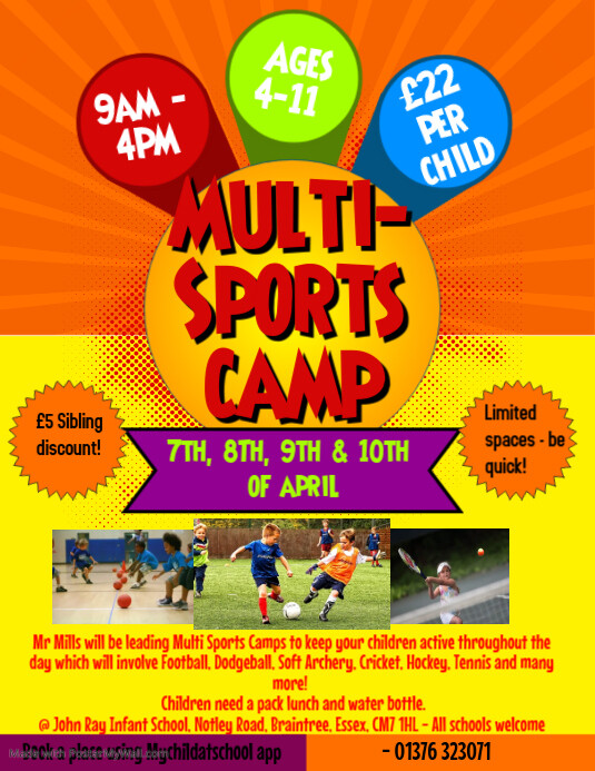 Copy of Kids Summer Camp Flyer Template | PosterMyWall