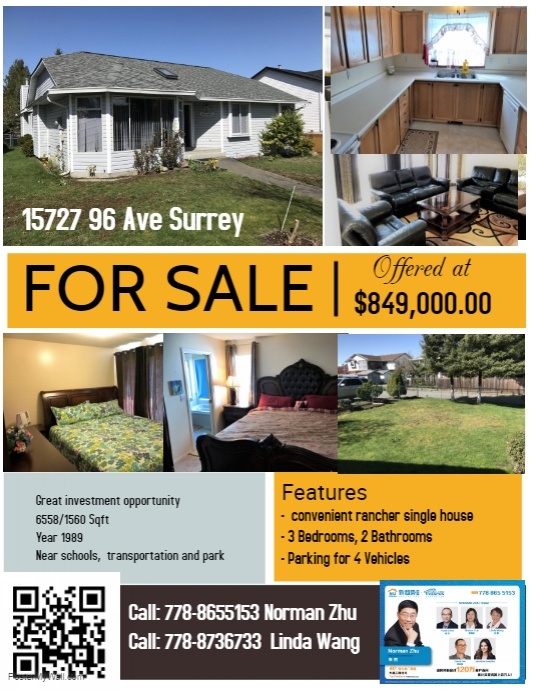 Copy of Real Estate House For Sale Poster Flyer Template | PosterMyWall