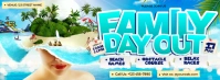 Beach Bash: Family Fun Day Facebook Omslag Foto template
