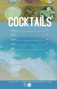 Menu Template PosterMyWall