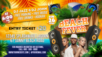 Beach Fever Ultimate Summer Party Night Miniatura di YouTube template