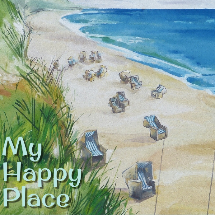 Beach is My Happy Place Instagram Post Template PosterMyWall