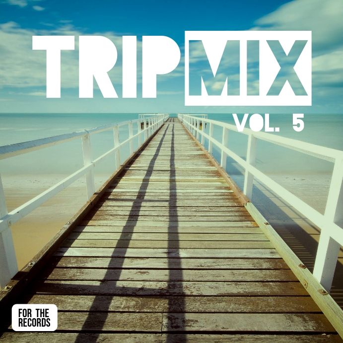 Copy of Beach Landscape Trip Mixtape Album Cover | PosterMyWall