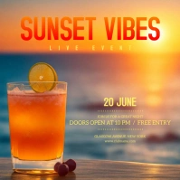 Beach Party Add Instagram Post template