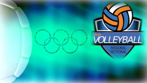 Beach volleyball YouTube-miniature template