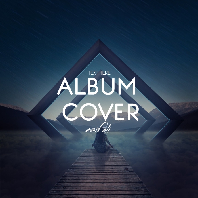 Beautiful Album Cover Template PosterMyWall Beautiful Album Cover Template PosterMyWall