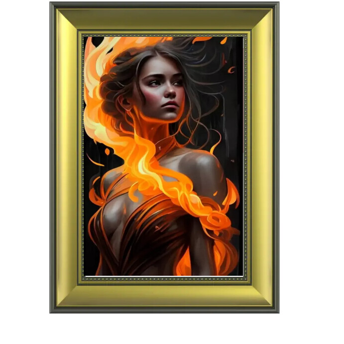 Beautiful Art Work Frame Template | PosterMyWall