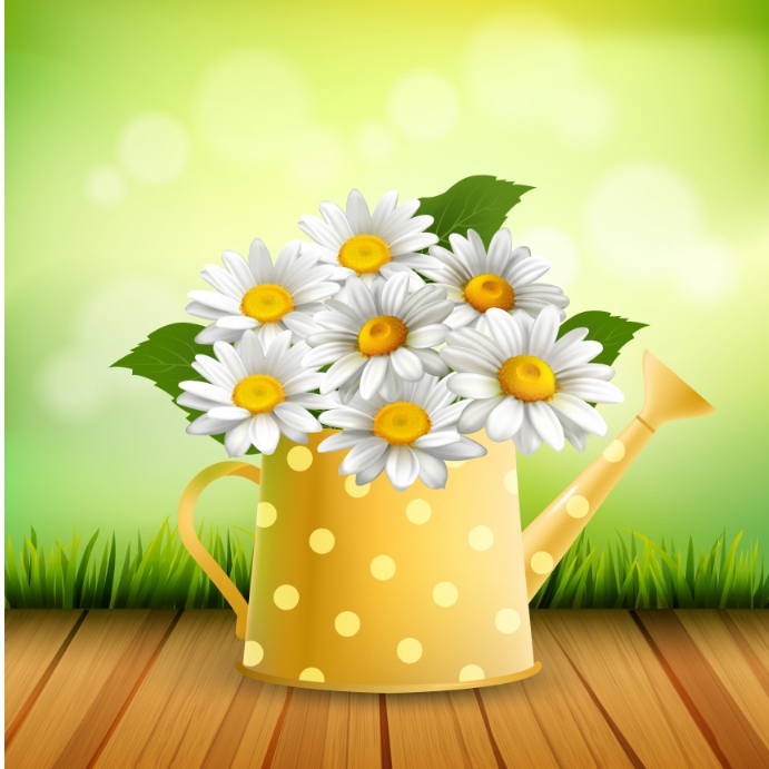 Beautiful flower vase background design Template PosterMyWall