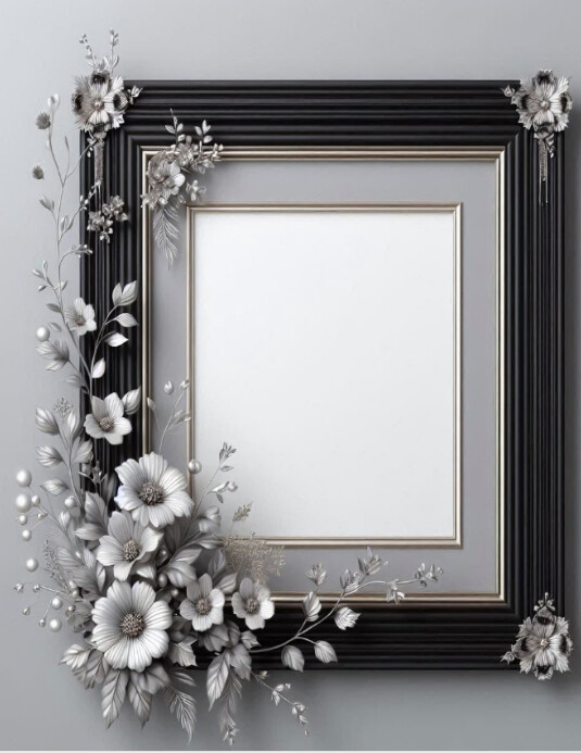 Design Frame Pretty Beautiful frame Template | PosterMyWall