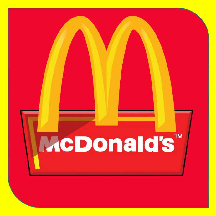 Beautiful McDonald's LOGO template