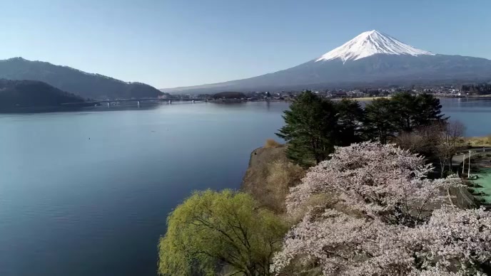 beautiful mount fuji mountain video Thumbnail sa YouTube template