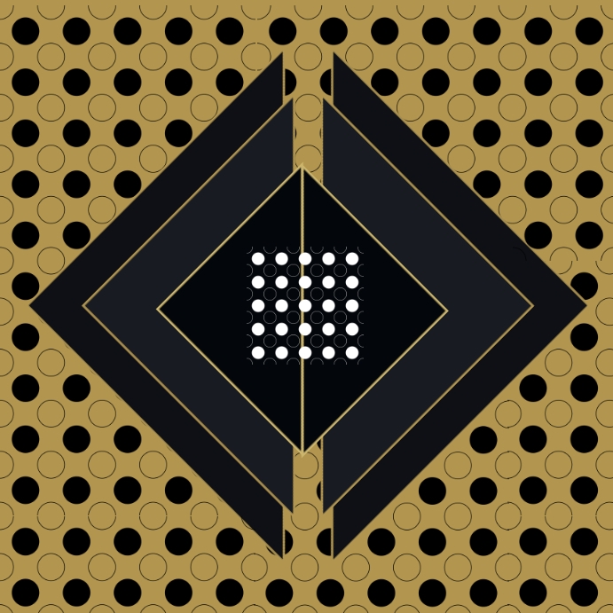 Beautiful Pattern Instagram Post template