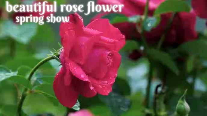 beautiful rose flower Template | PosterMyWall