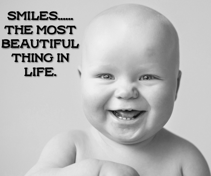 BEAUTIFUL SMILE QUOTE TEMPLATE Großes Rechteck