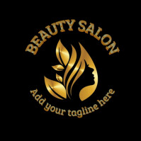 Beauty & hair salon logos, makeup logos ad Logotyp template